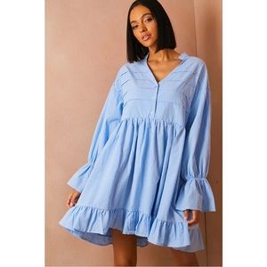 In The Style Medici French Seam Detail Smock Dress, Size 8